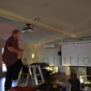 adjusting projector