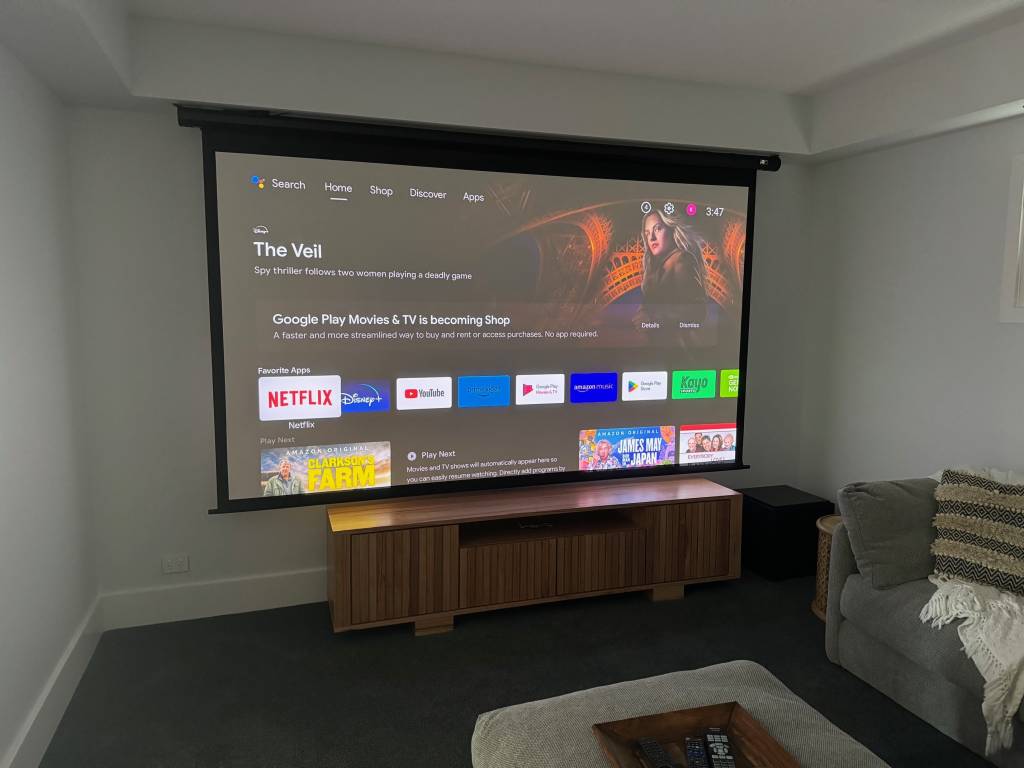 Home Cinema projector screen