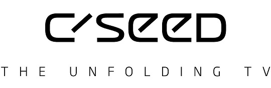 C-Seed folding TV logo